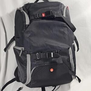Manfrotto Travel Backpack Camera Bag Outdoor Photography Padded With Dividers